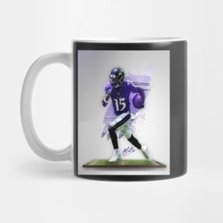 Marquise Hollywood Brown Baltimore Sports Art Mug